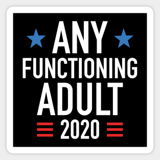 Any Functioning Adult 2020 Magnet